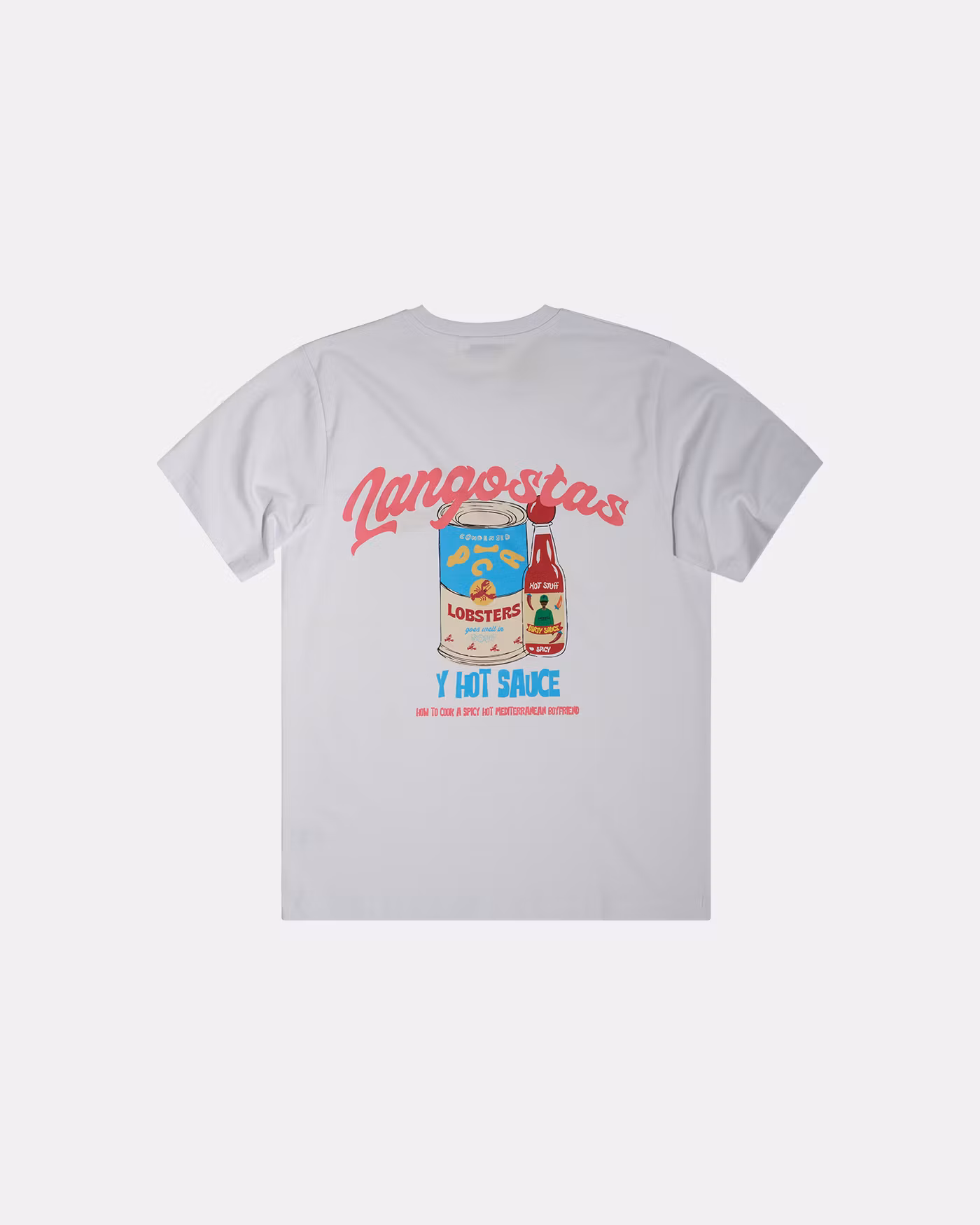 Pica Pica - Langostas Hot Sauce T-shirt (White)