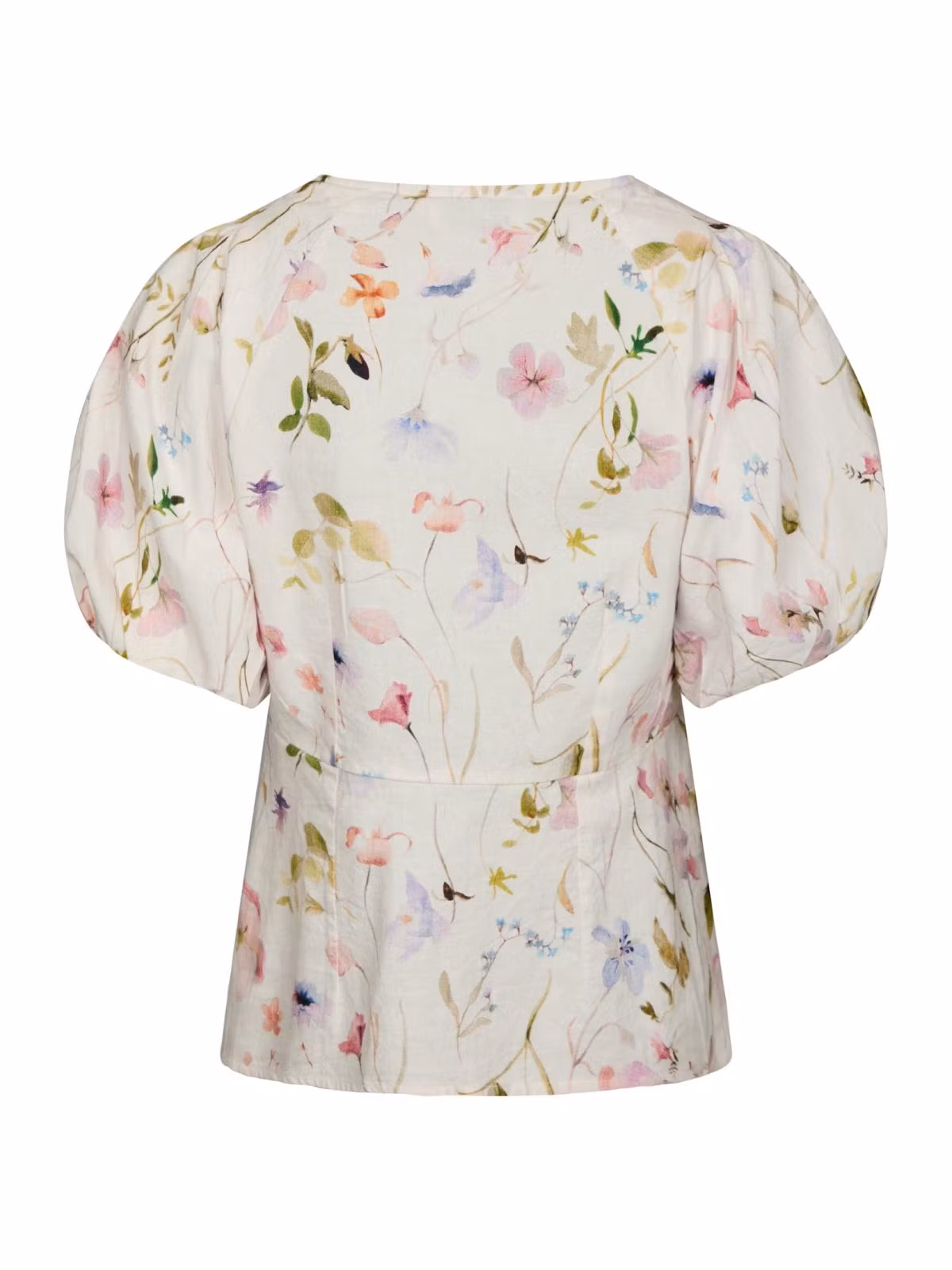 Neo Noir - Irina Flower Blouse (Off White)