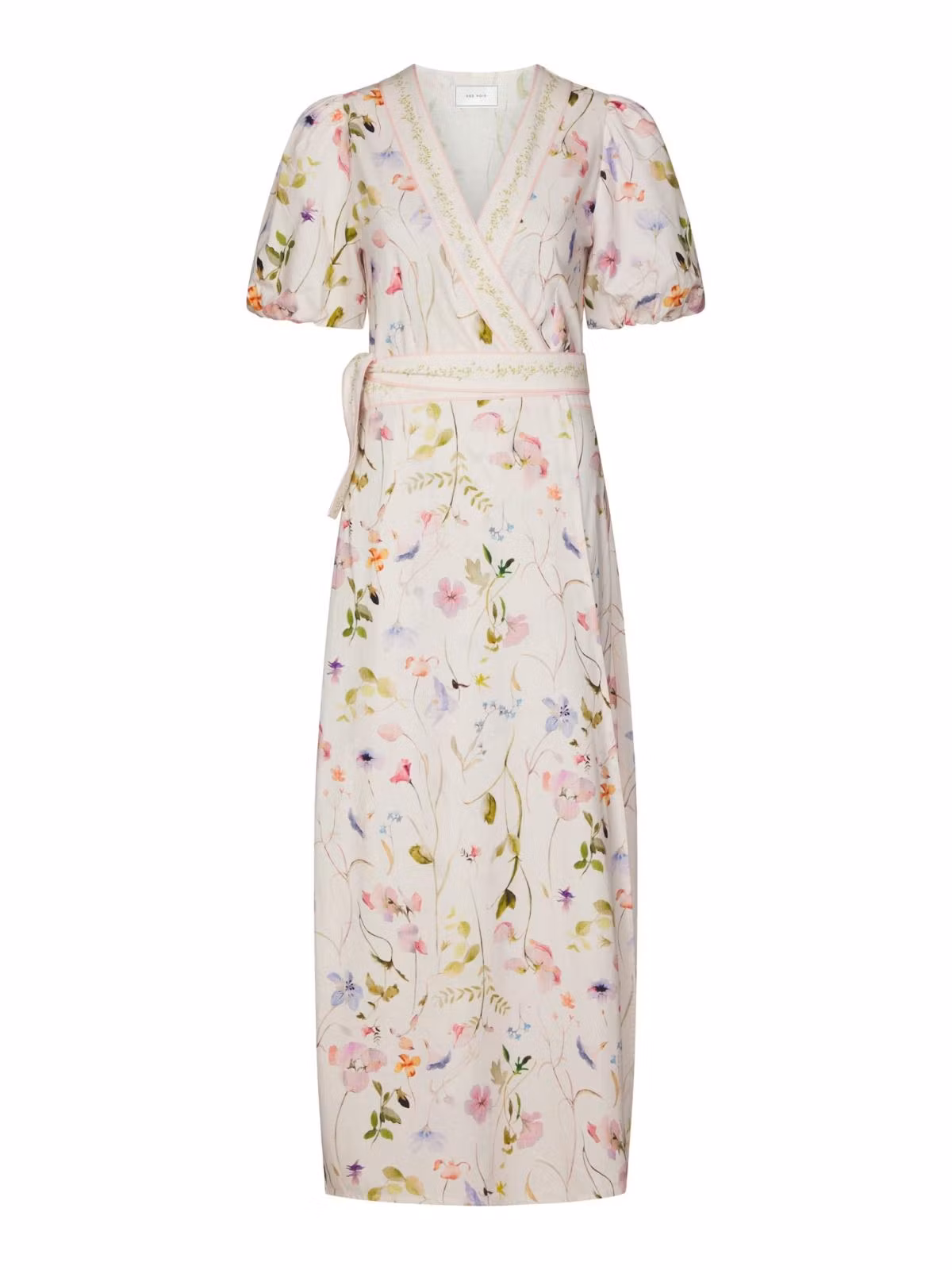 Neo Noir - Clarine Flower Dress (Off White)