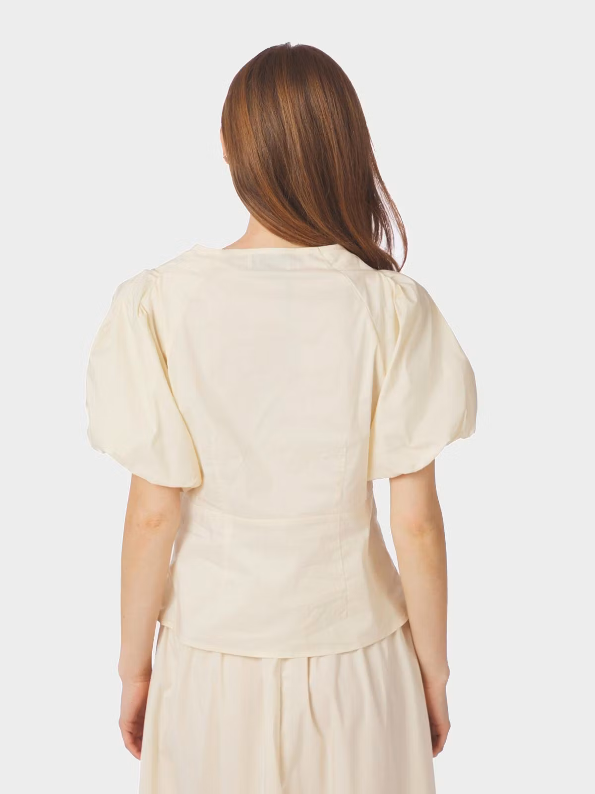 Neo Noir - Irina Poplin Blouse (Butter Yellow)