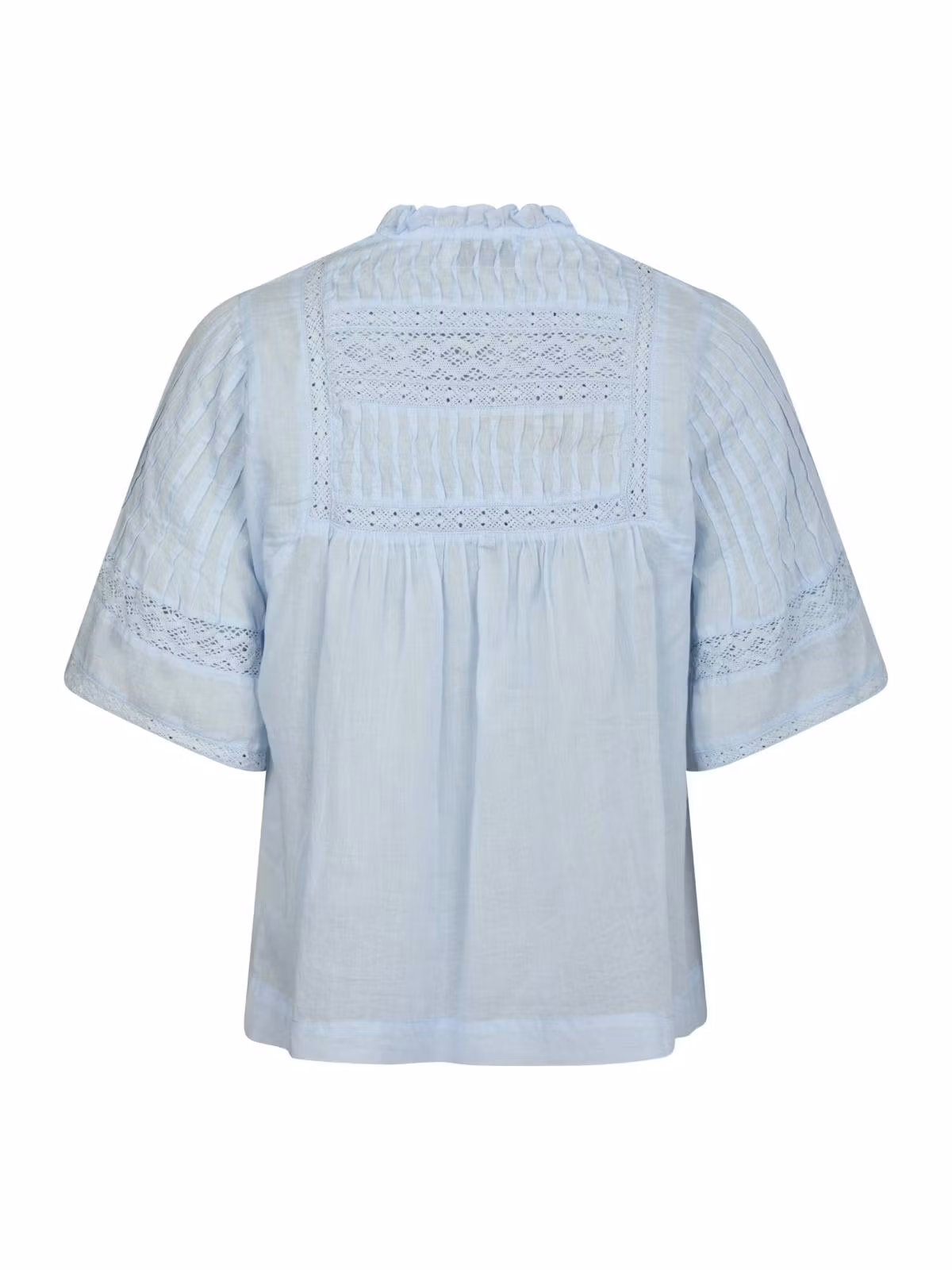 Neo Noir - Siama S Voile Blouse (Light Blue)