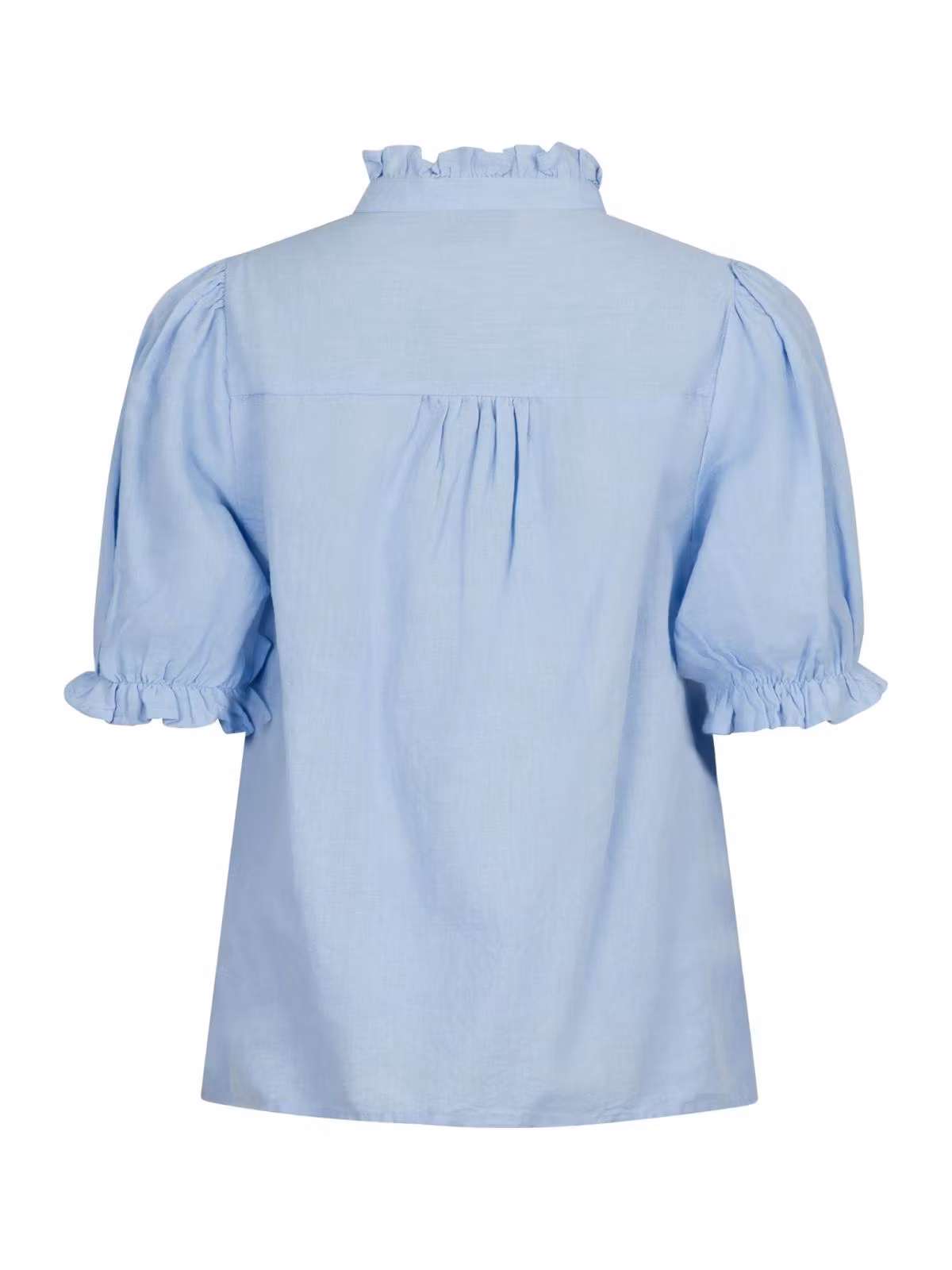 Neo Noir - Odesa Linen Blouse (Light Blue)
