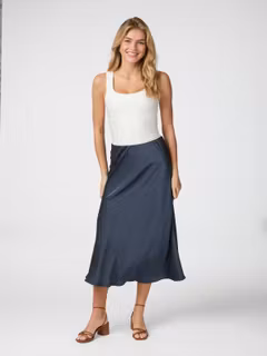 Neo Noir - Bovary Skirt (Midnight Blue)