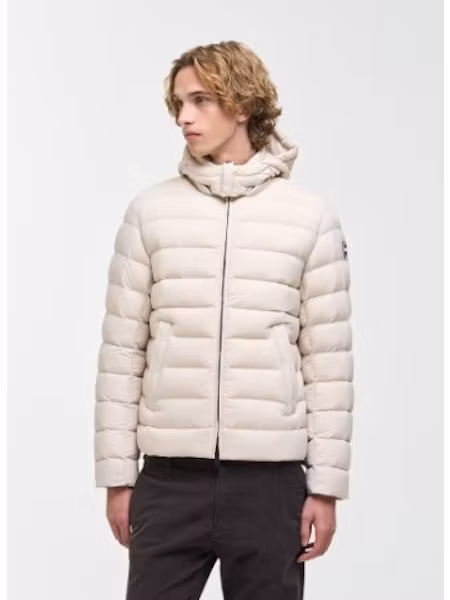 Colmar - Quilted Down Jacket D Hood (Nude)