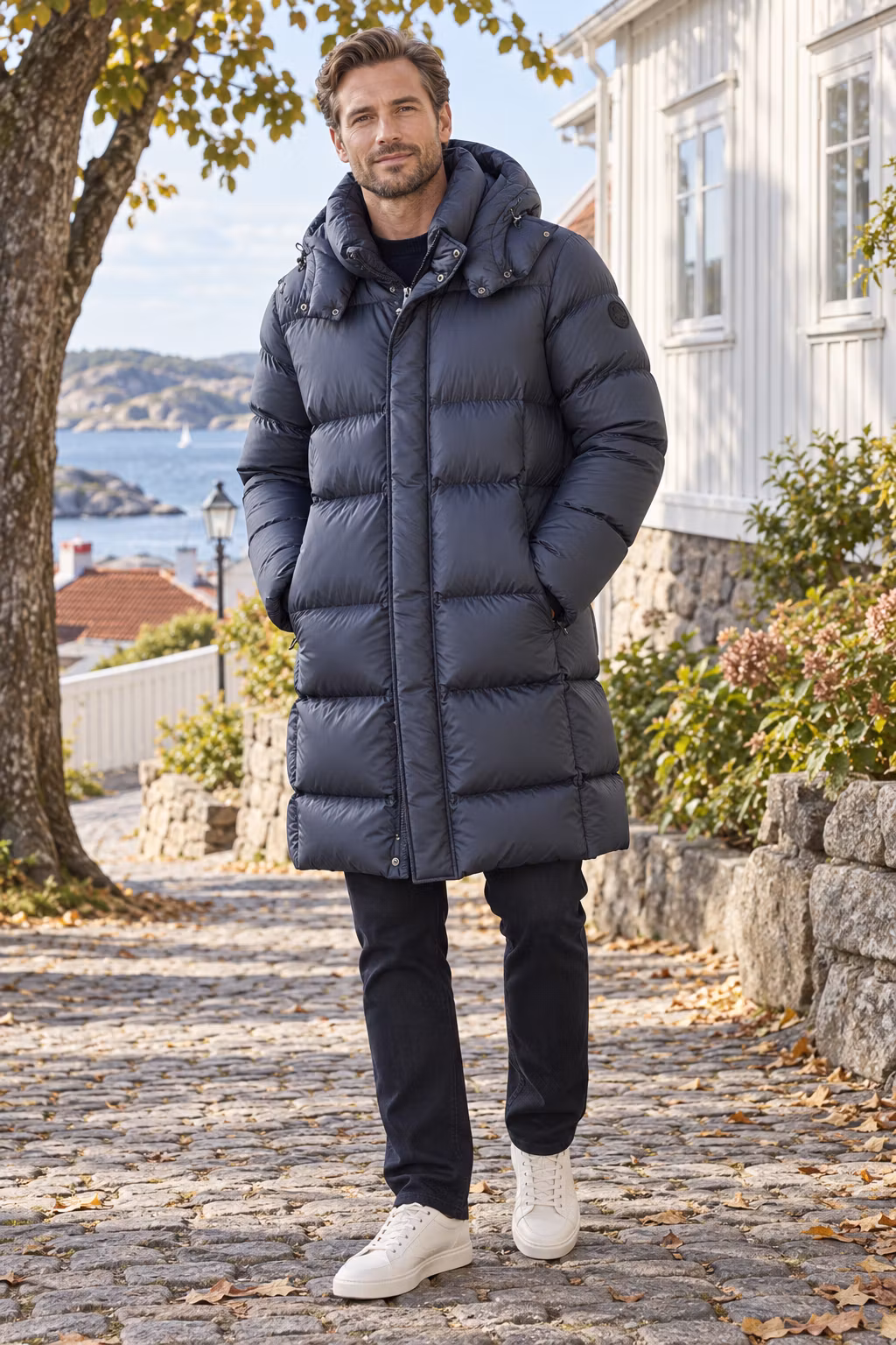 Colmar - Mens Down Coat (Navy Blue)