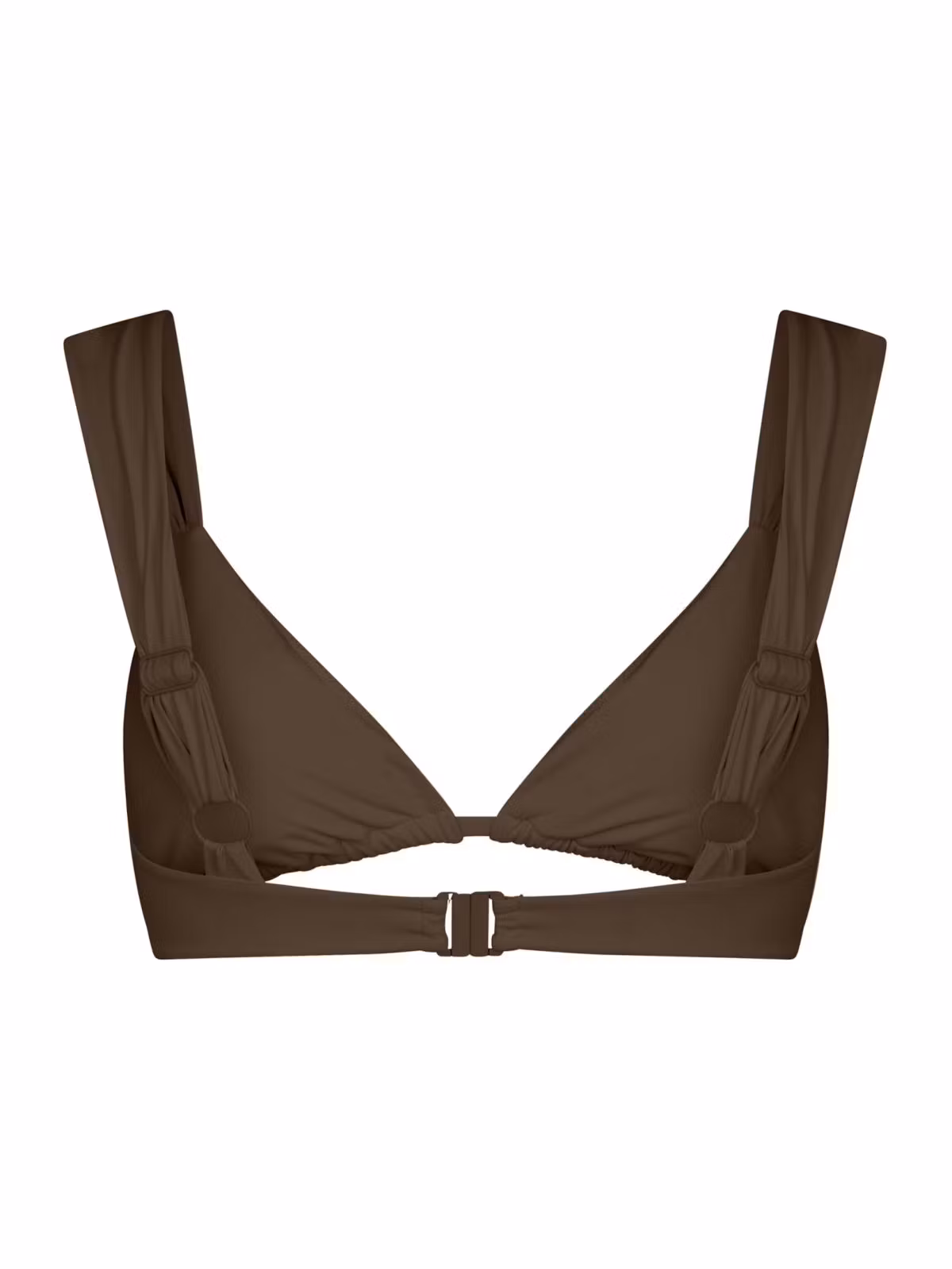 Neo Noir - Zadie Solid Bikini Top (Dark brown)