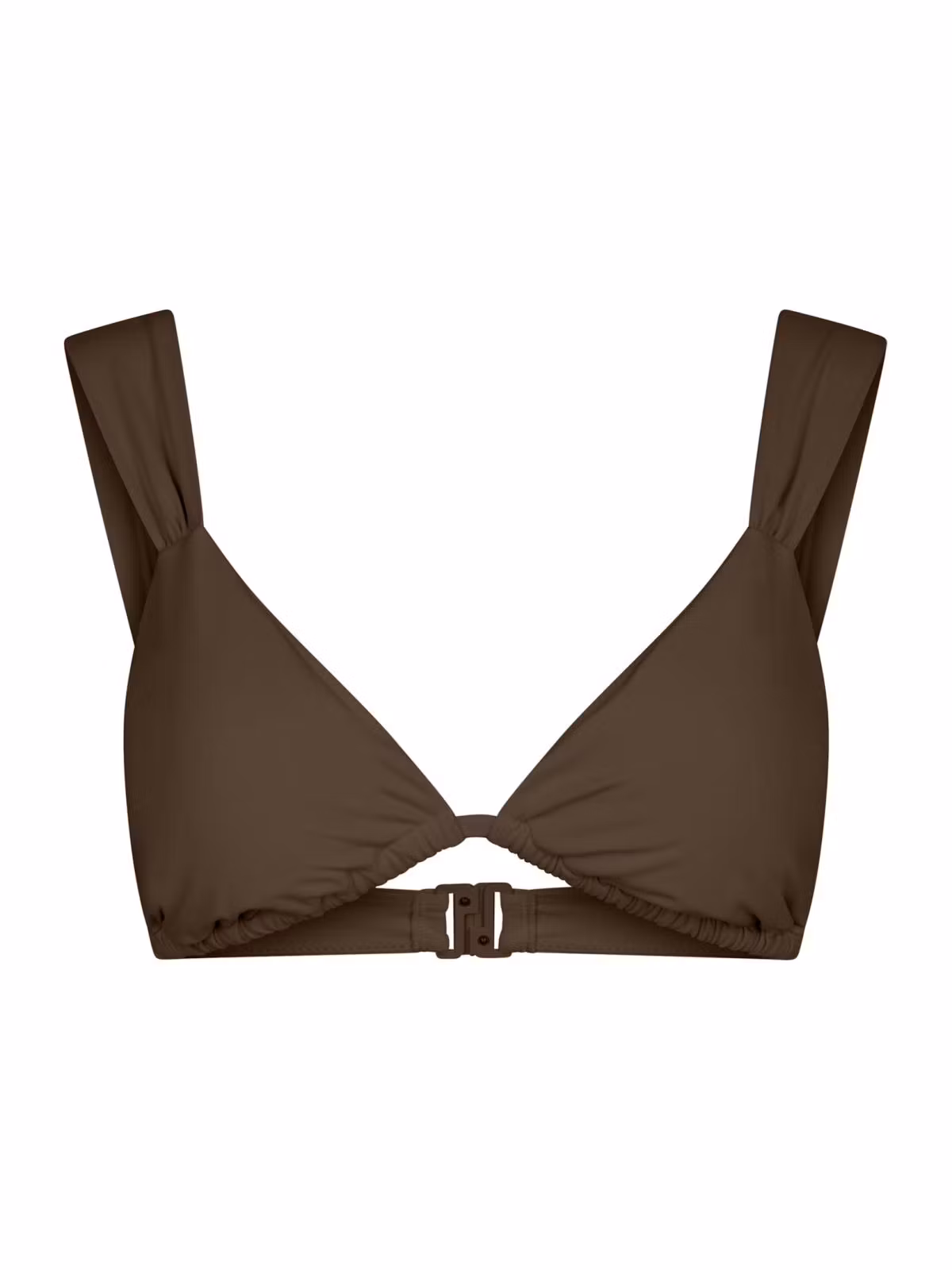 Neo Noir - Zadie Solid Bikini Top (Dark brown)