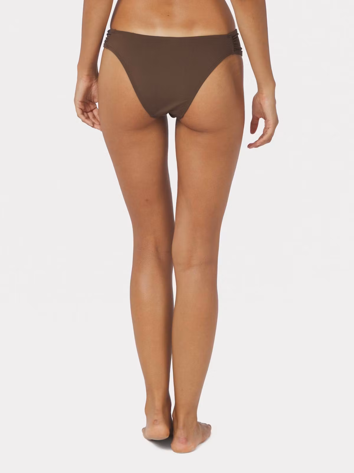 Neo Noir - Joelle Solid Bikini Brief (Dark brown)
