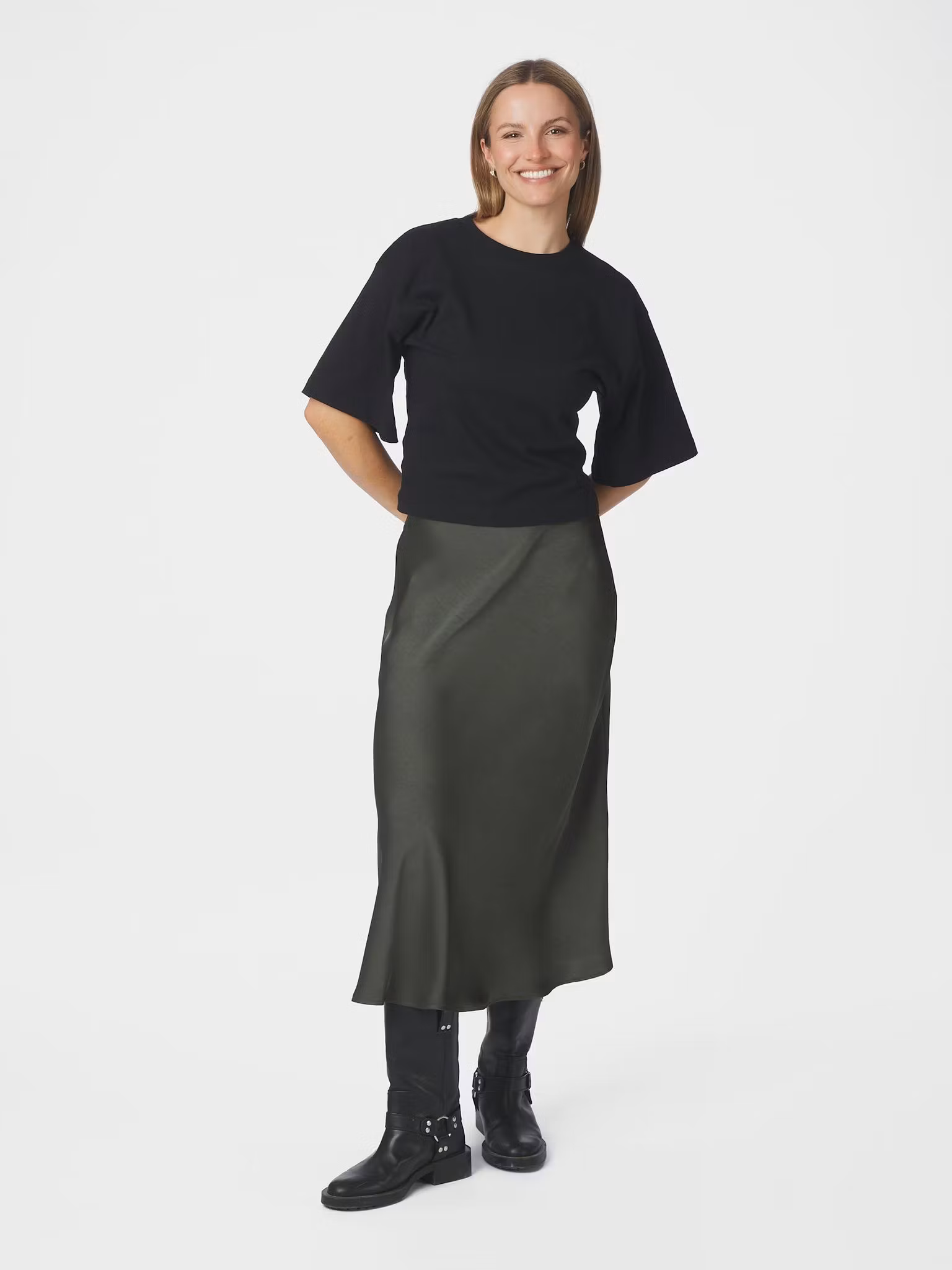 Neo Noir - Bovary Skirt (Deep Green)