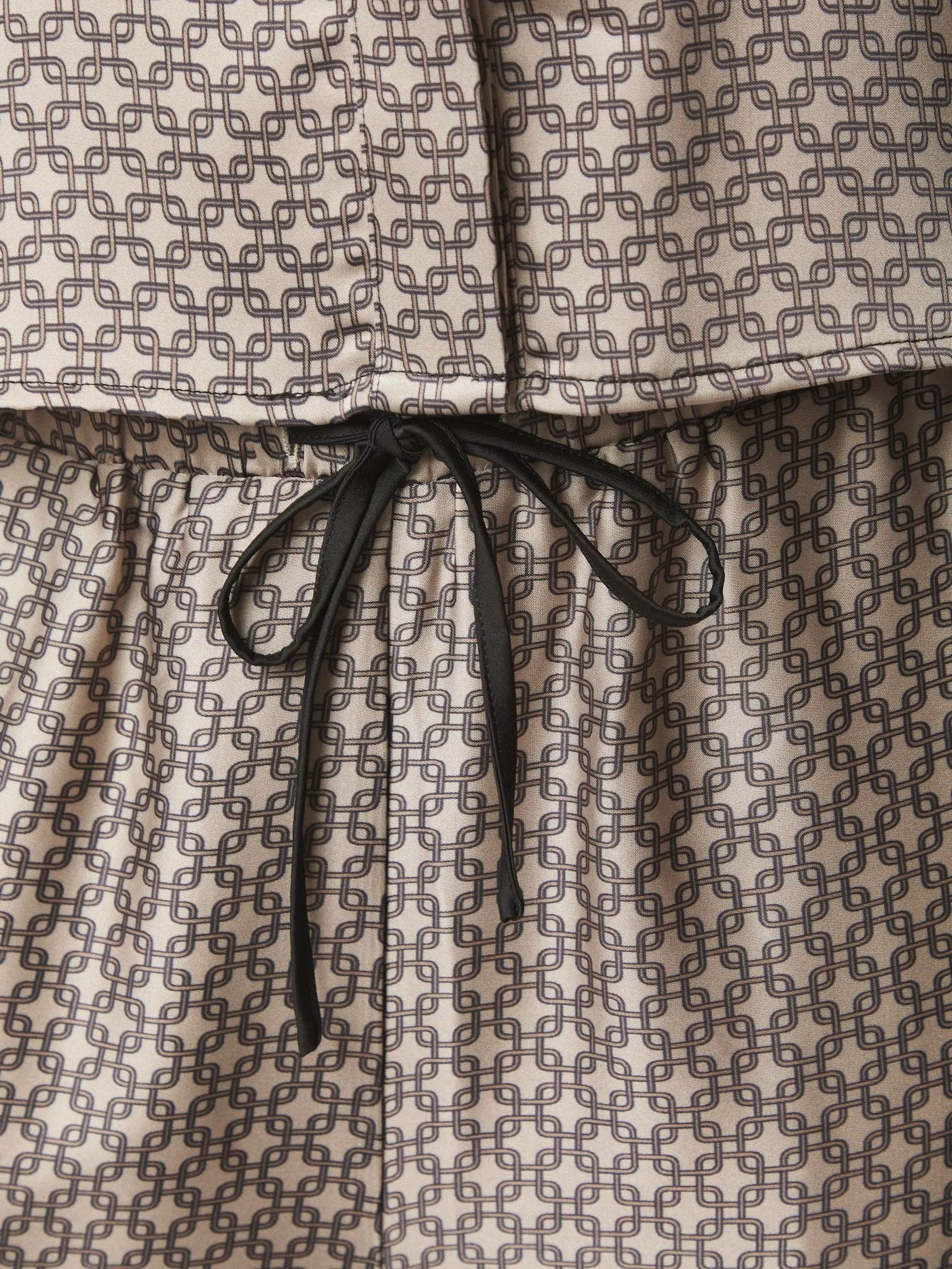 Neo Noir - Sora Pattern Pants (Beige)