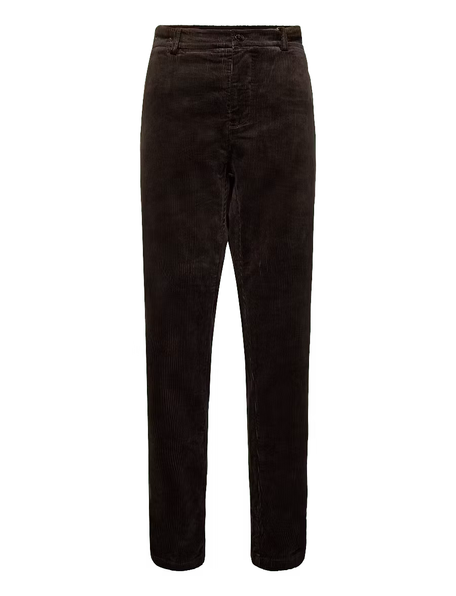Mos Mosh Gallery MMGHunt Corduroy Pant i Black Coffee, bild 3