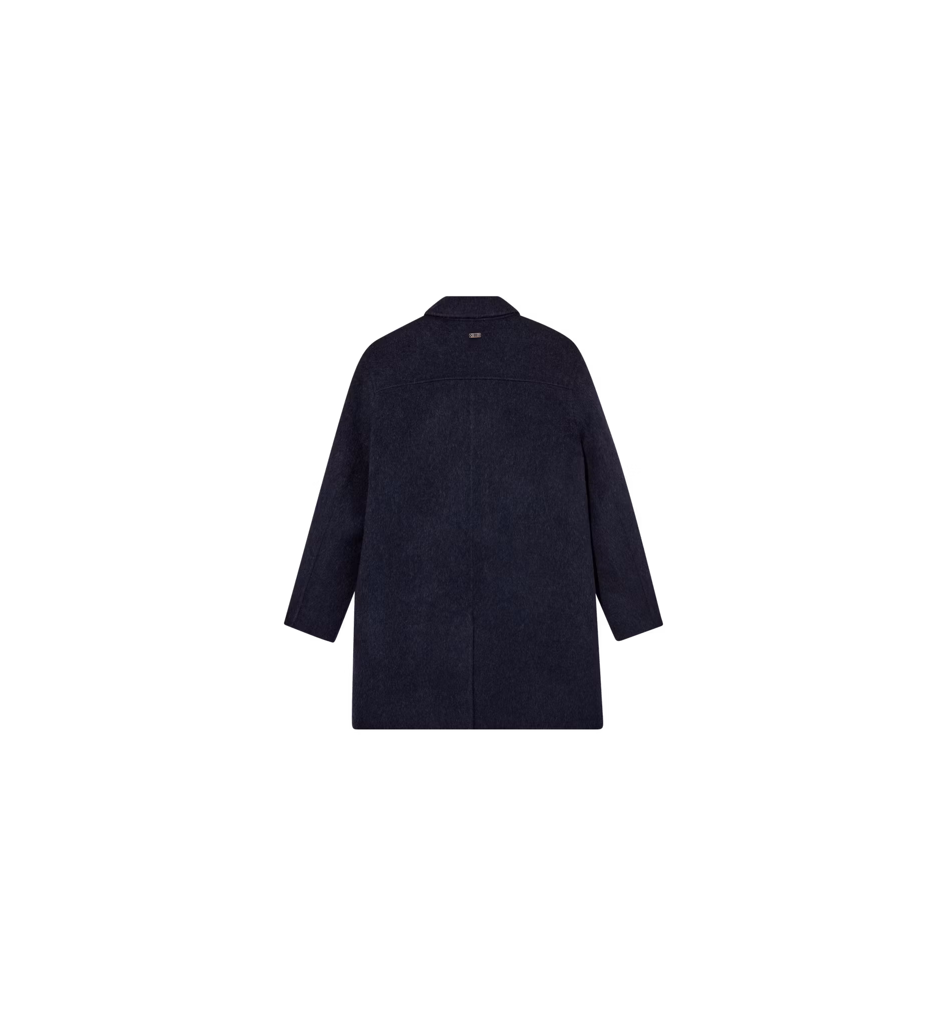 Mos Mosh Gallery MMGBarkley Wool Coat i Salute Navy, bild 4