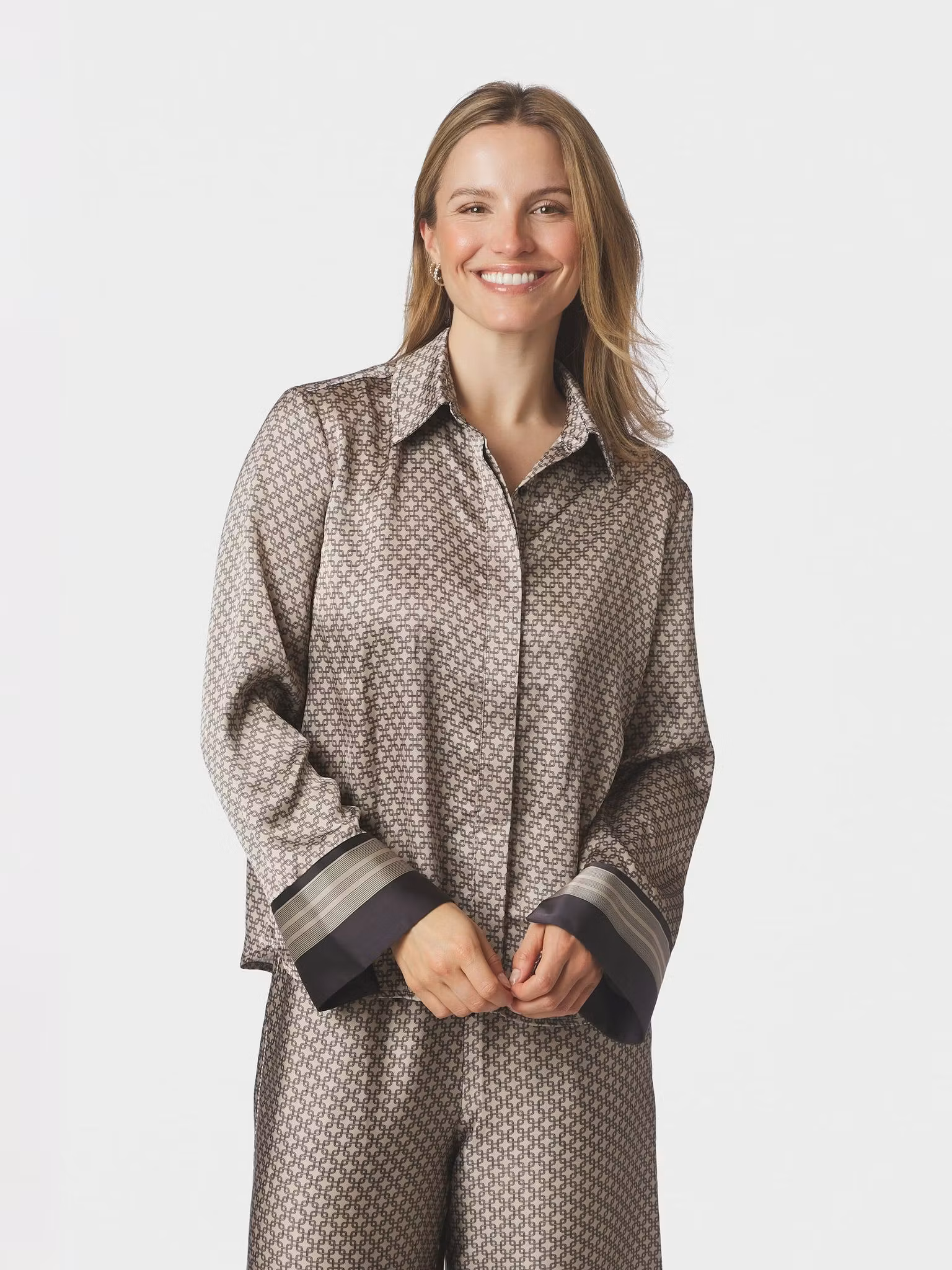 Neo Noir - Mistan Pattern Shirt (Beige)