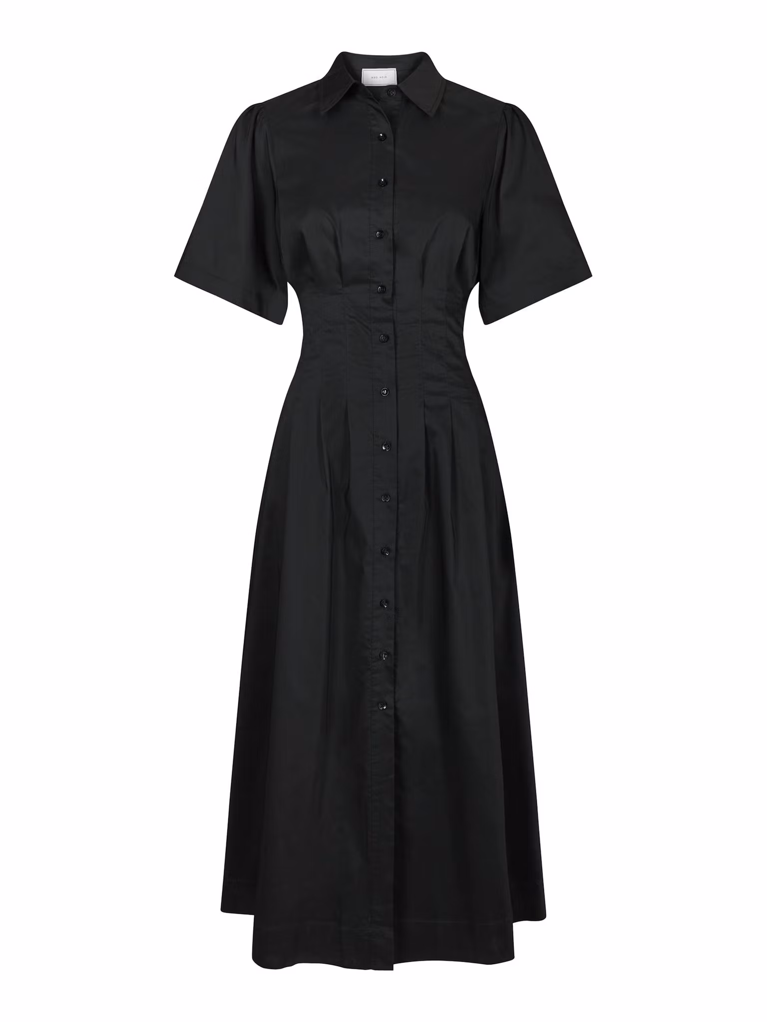 Neo Noir - Baia Poplin Dress (Black)