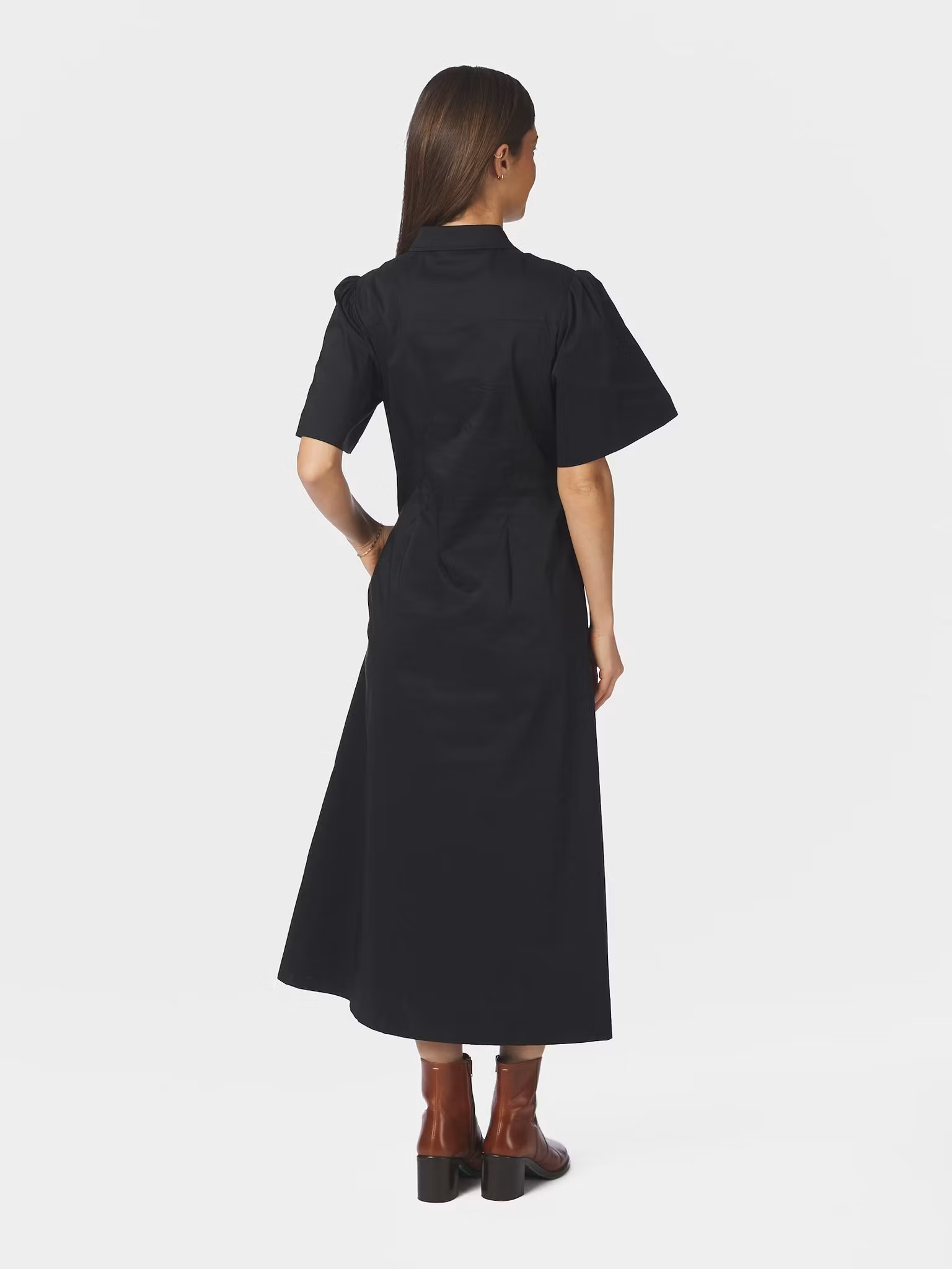Neo Noir - Baia Poplin Dress (Black)