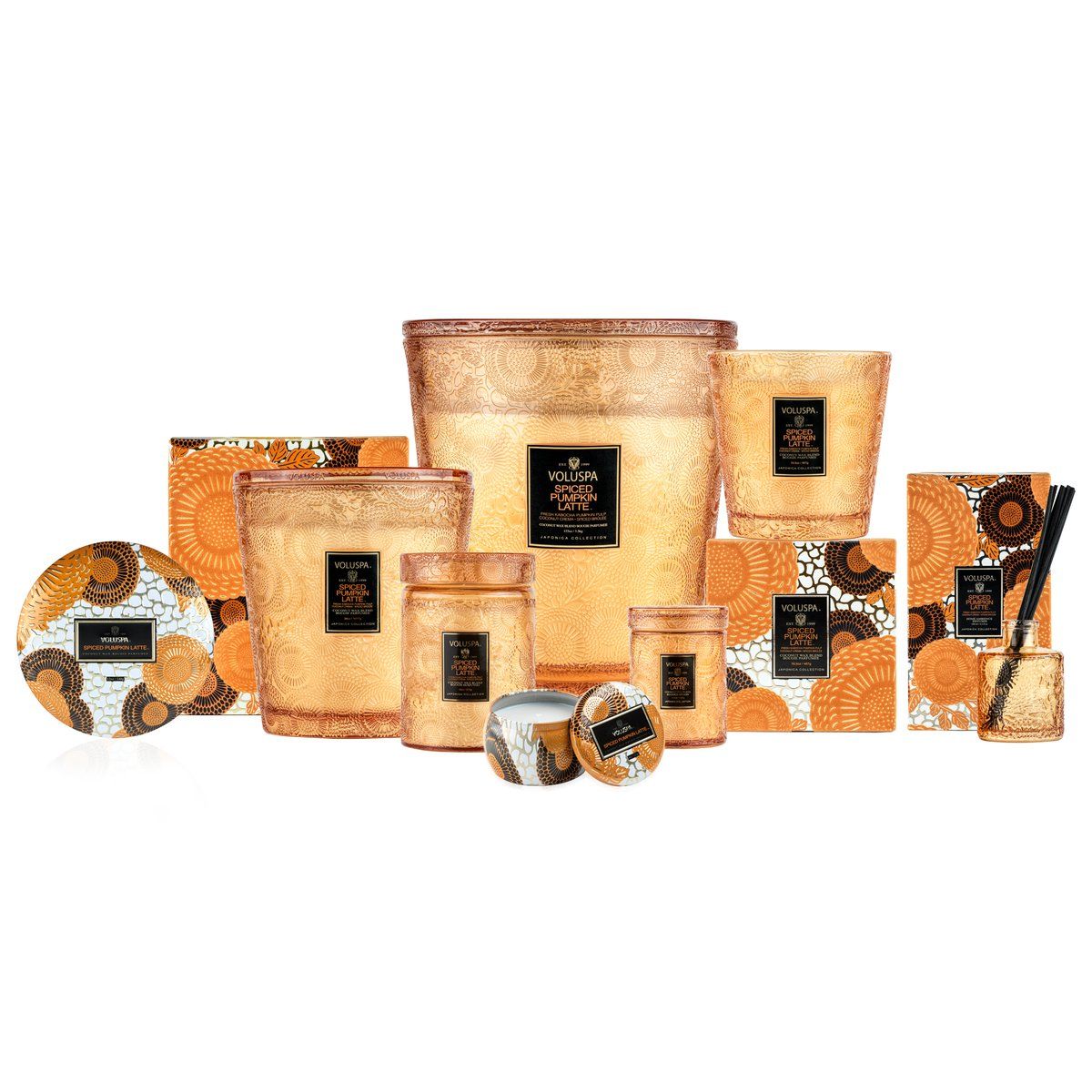 Voluspa - Spiced Pumpkin Latte - Small Jar Candle