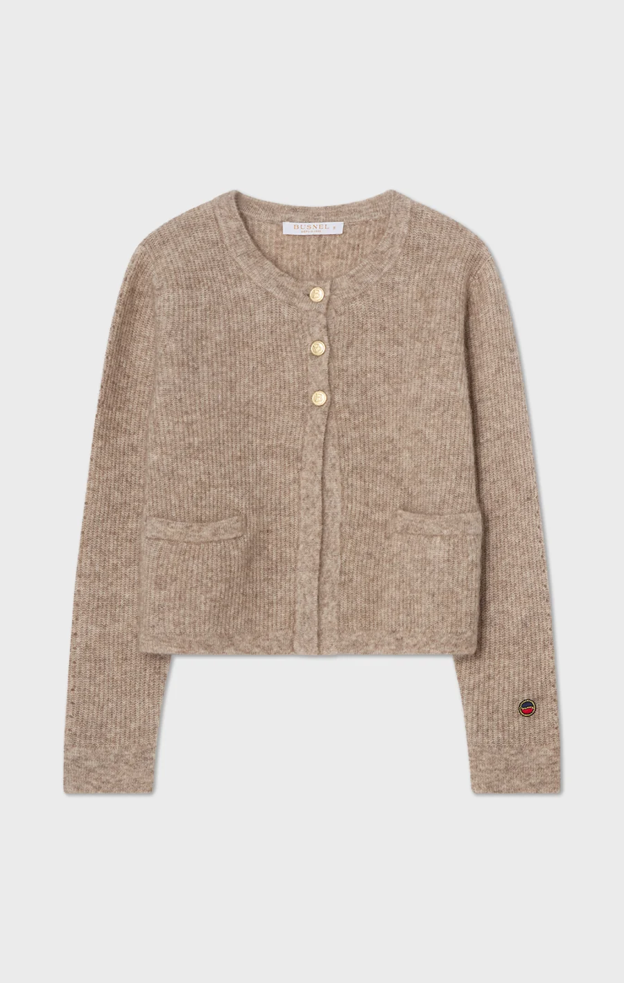 Busnel - SIENNA RIBBSTICKAD KOFTA - BEIGE