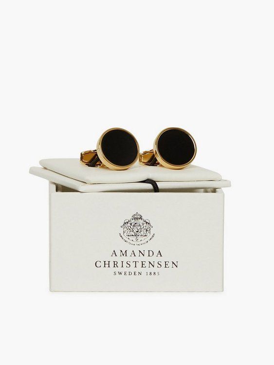 Amanda Christensen - Manschettknappar - Gold