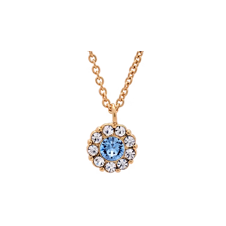 LILY AND ROSE - PETITE MISS SOFIA NECKLACE – LIGHT SAPPHIRE