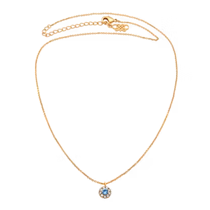 LILY AND ROSE - PETITE MISS SOFIA NECKLACE – LIGHT SAPPHIRE