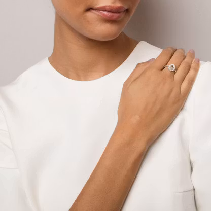 Amy ring - Crystal - Lily and Rose