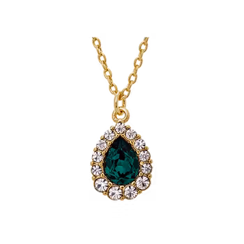 Lily and Rose - AMELIE NECKLACE – EMERALD