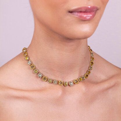 Lily and Rose - SOFIA AVANTGARDE NECKLACE – HONEYGOLD