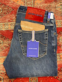 Jacob Cohën - Nick Superslimfit Col. 111D - Blå