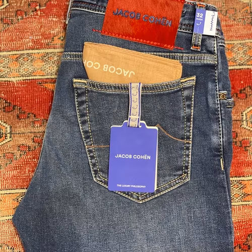 Jacob Cohën - Nick Superslimfit Col. 111D - Blå