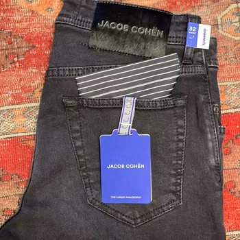 Jacob Cohën - Nick Slimfit Col.092D - Svart