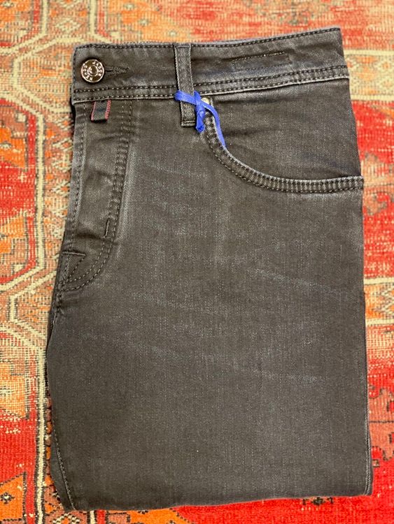 Jacob Cohën - Nick Slimfit Col.092D - Svart