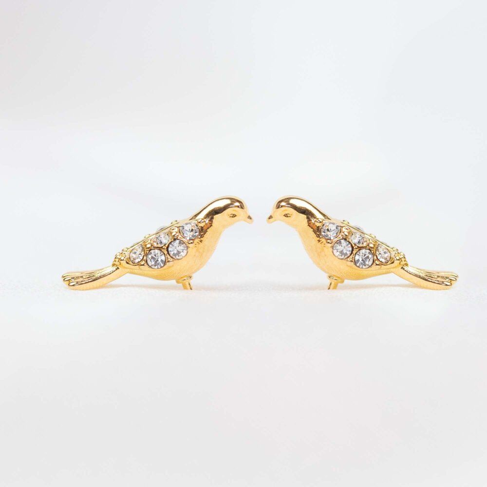 Lily and rose - EDEN EARRINGS – CRYSTAL (GOLD)