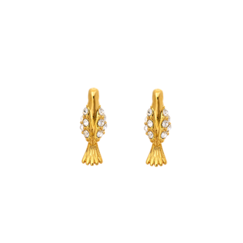 Lily and rose - EDEN EARRINGS – CRYSTAL (GOLD)