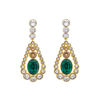 Lily and Rose - ELIZABETH EARRINGS – EMERALD