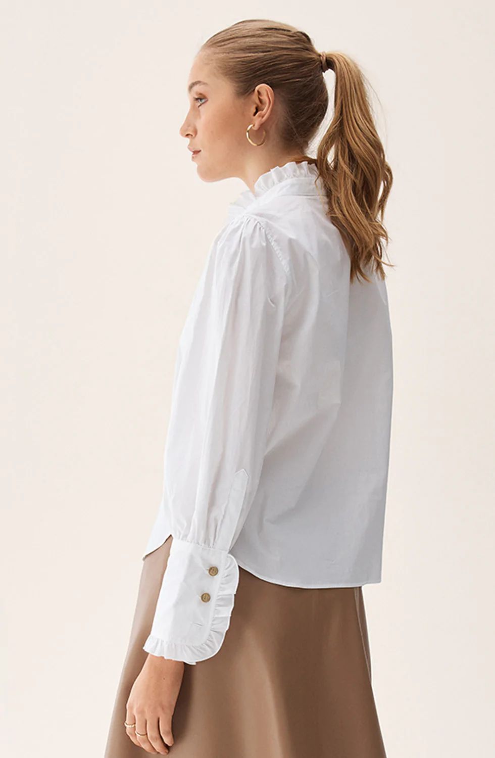 Busnel - MAIRA BLOUSE - White