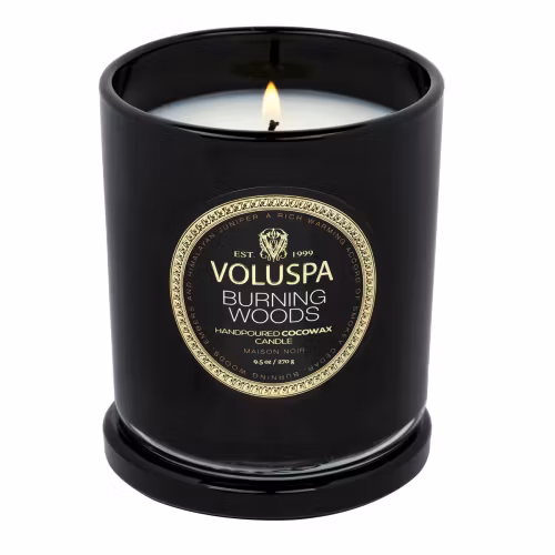 Voluspa - BURNING WOODS - Classic candle