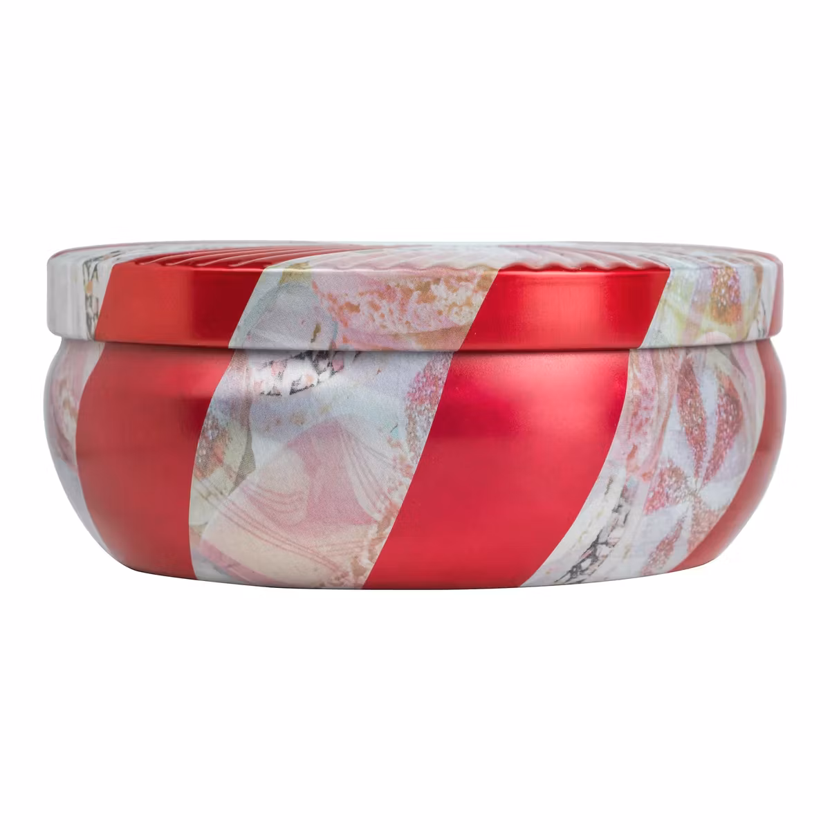 Voluspa - CRUSHED CANDY CANE - 3 WICK TIN CANDLE
