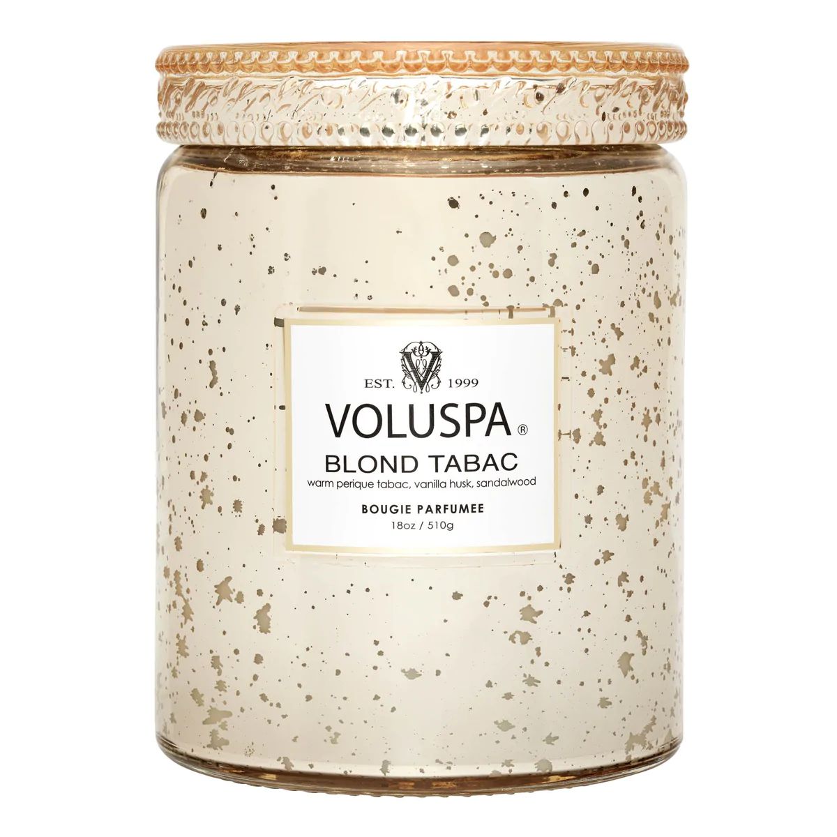 Voluspa - BLOND TABAC - LARGE JAR CANDLE