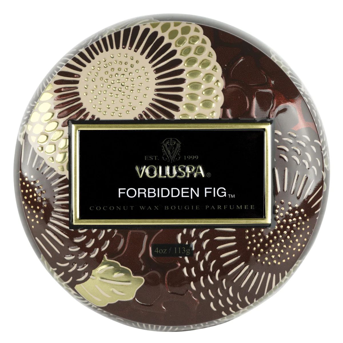 Voluspa - FORBIDDEN FIG - MINI TIN CANDLE