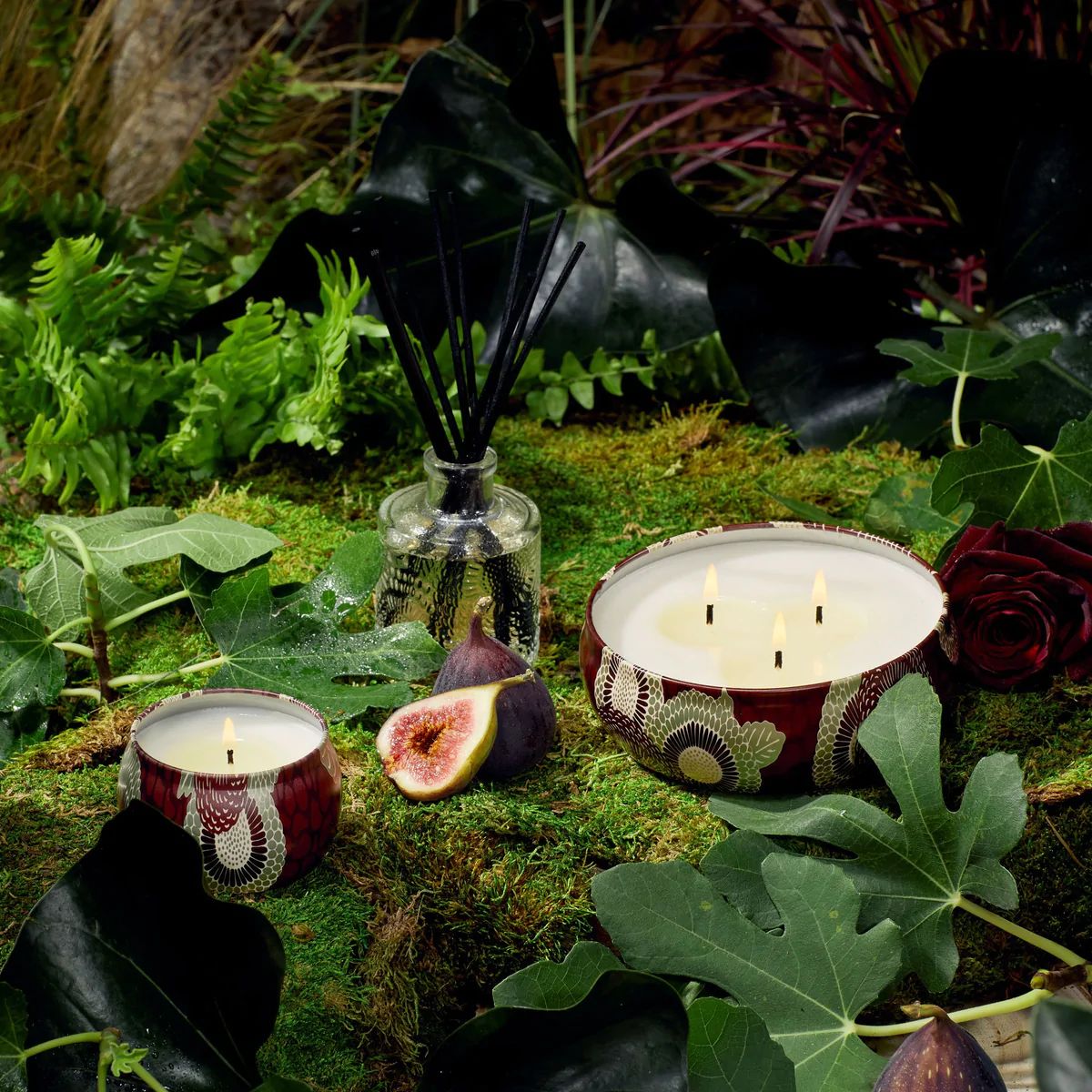 Voluspa - FORBIDDEN FIG - MINI TIN CANDLE