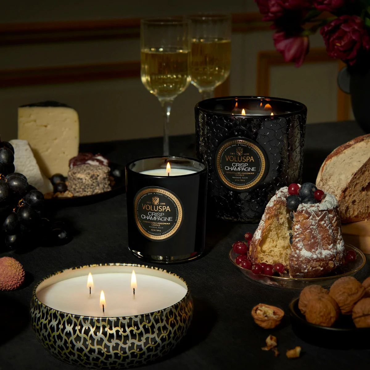 Voluspa - CRISP CHAMPAGNE - CLASSIC CANDLE