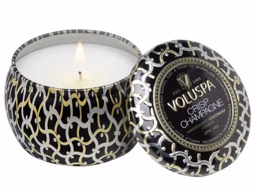 Voluspa - CRISP CHAMPAGNE - MINI TIN CANDLE