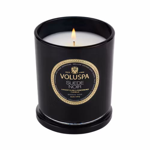 Voluspa - SUEDE NOIR - CLASSIC CANDLE