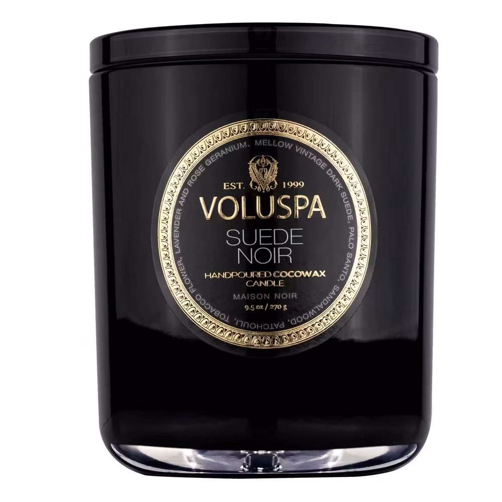 Voluspa - SUEDE NOIR - CLASSIC CANDLE