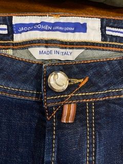 Jacob Cohën - Limited edition slimfit dark blue jeans