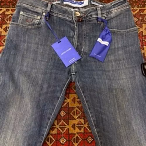 Jacob Cohën - Limited edition slimfit blue jeans