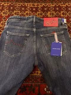 Jacob Cohën - Limited edition slimfit blue jeans