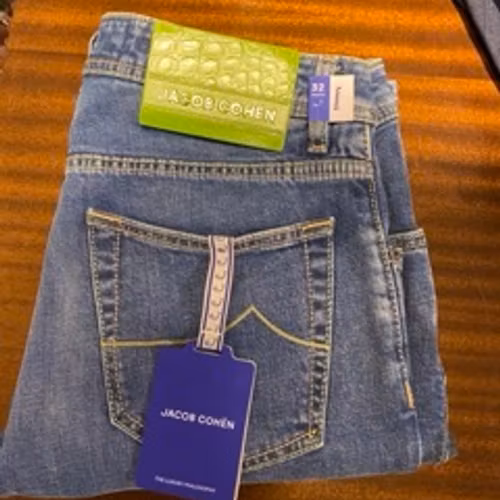 Jacob Cohën - Limited edition Nick slimfit blue jeans
