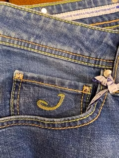 Jacob Cohën - Limited edition Nick slimfit blue jeans