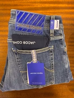 Jacob Cohën - Limited edition slimfit blue jeans